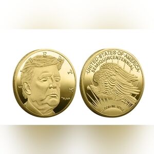 NEW President Donald J Trump collector coin Liberty Coin Semiquintennial